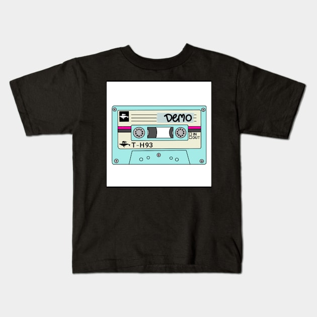 Casette Tape 2 Kids T-Shirt by CreativeJargon